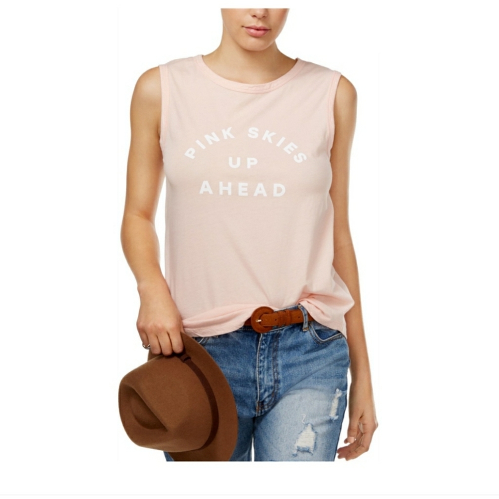 Ban.do sleeveless graphic tee L